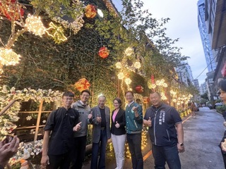 江肇國邀蕭美琴訪老屋 盼進國會打造舊城活化示範區