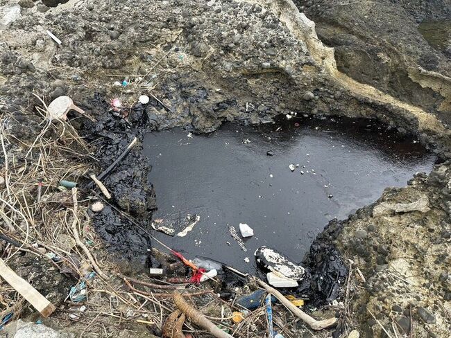 宜花東和綠島海岸重油污染 研判隨洋流南往北漂 | 華視新聞