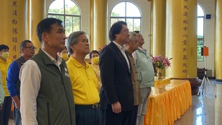 林右昌訪淡水天元宮  允協助天壇補申請使用執照