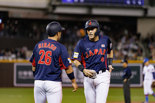 向山基生扮演稱職「強攻2棒」 亞錦賽場場敲安