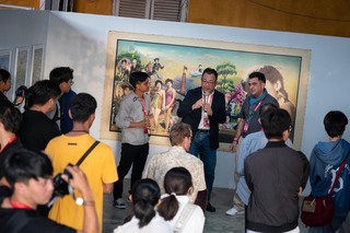 金邊攝影節台灣展區開幕 沈昭良盼串連跨國對話