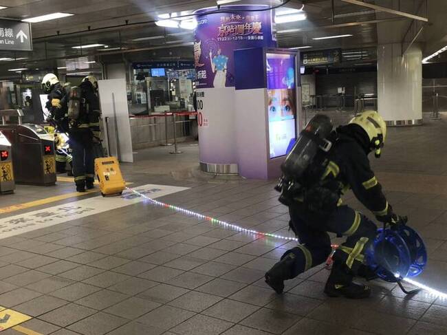 北車捷運淡水線火災搶救演練 14消防單位兵推 | 華視新聞