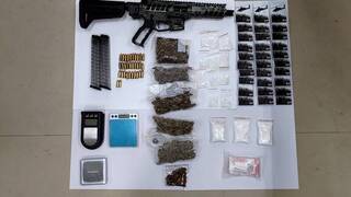 販毒隨身攜帶改造衝鋒槍 男子遭中市警鎖定逮捕