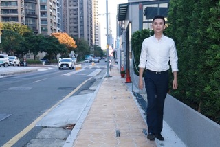 台科大重劃區人行道破損  竹北市公所改善完工