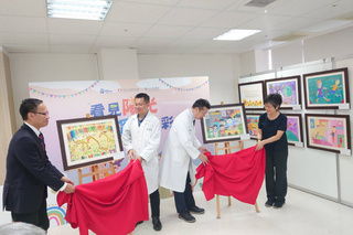 小陽光巡迴畫展奇美醫院登場 籲支持臉部平權