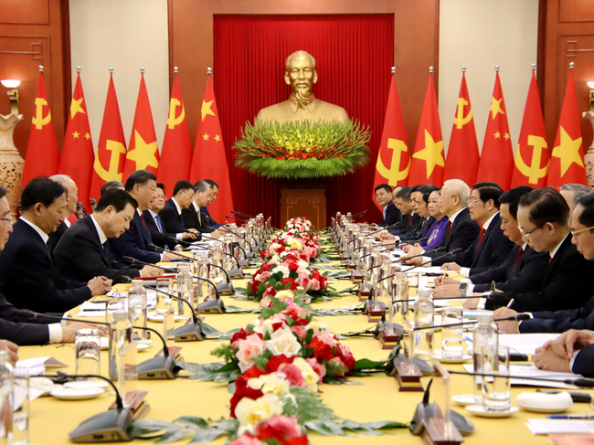越共總書記見習近平 稱兩國兩黨關係邁向新台階 | 華視新聞