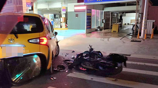 馬公西文里路段死亡車禍 小黃、機車擦撞騎士不治