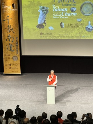 故宮國寶12/16台南開展 陳建仁：藝術是活的