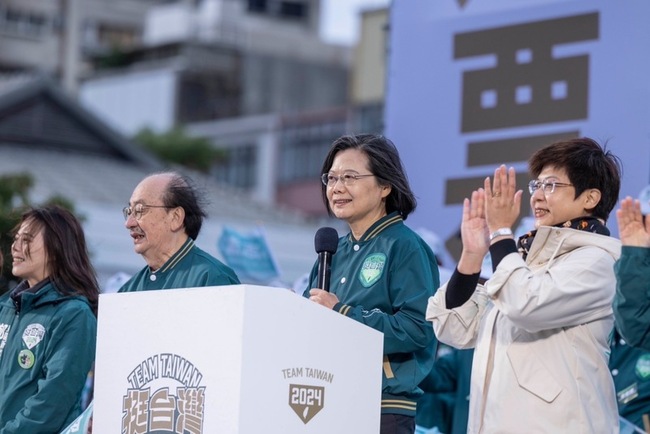 蔡總統籲支持賴清德蕭美琴  讓台灣持續走對的路 | 華視新聞