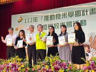食米教育扎根20年 參與學校用量增22%、廚餘少1/3