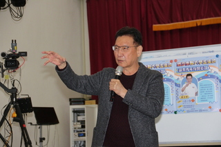 趙少康苗栗與青年座談  拋「總統府實習生」政見