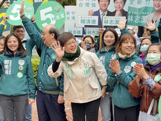 竹竹苗立委號次抽籤 支持者助陣喊口號博好彩頭