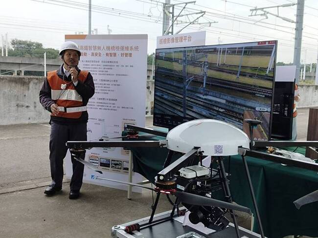 無人機精準快篩 高鐵橋梁檢測省3至5倍時間 | 華視新聞