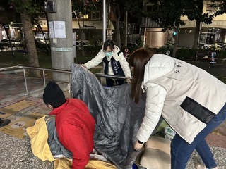中市府啟動低溫關懷  街友收容所入住率6成