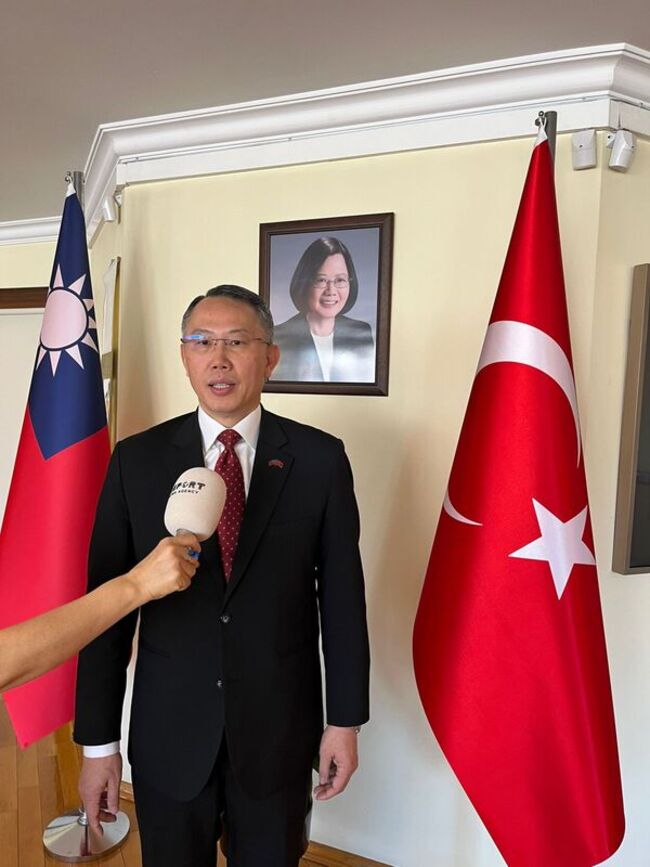 亞塞拜然媒體專訪 黃志揚談台灣土耳其關係展望 | 華視新聞