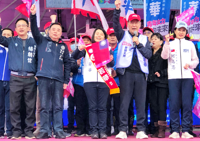 趙少康桃園站台  稱「侯康配」當選台灣一定和平 | 華視新聞