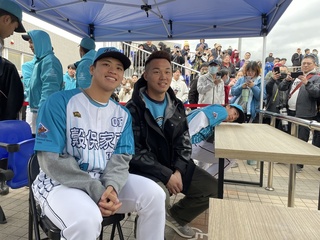 林智平許願穀保OB在台北大巨蛋 屬意王柏融接棒