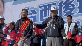 丁學忠拚立委成立台西後援會  蘇治芬土庫拜票