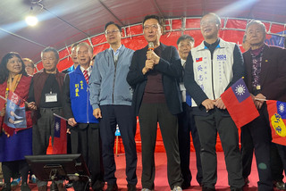 趙少康桃園造勢 籲總統選侯康保障台灣和平不戰爭