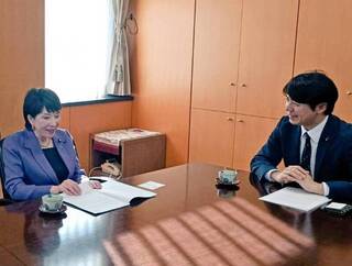 強化台日友好 日議員會見高市早苗提交建議書