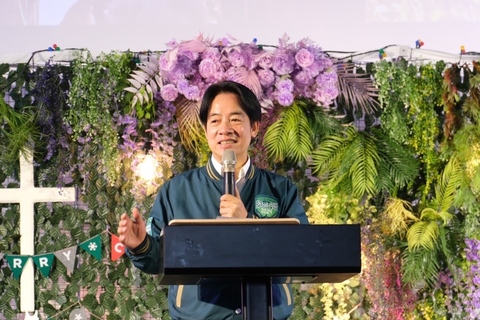 桃園輔選 賴清德:願在對等、尊嚴下與中國交流