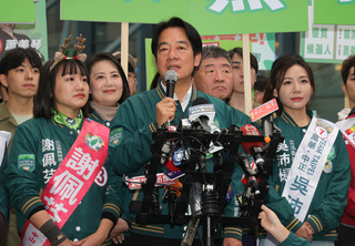 賴清德呼籲選民 用手中選票粉碎中國介選