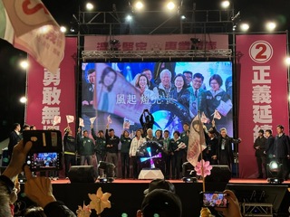 蔡總統：林靜儀過關 代表擺脫地方勢力束縛