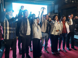 丁學忠挑戰成功  蘇治芬吞敗「人生的選戰已打完」