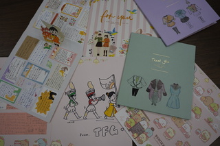 手繪卡片感謝北一女  「橘色惡魔」：我們愛台灣