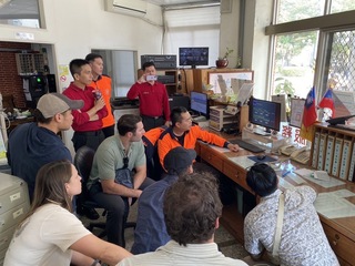 AIT技術顧問團參訪台南消防局 提應變機制改善建議