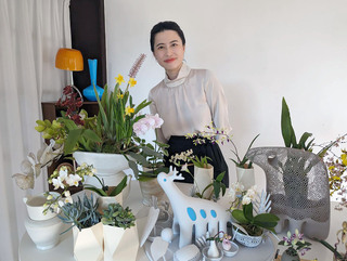 植物風格師發揮美學 助推廣蘭花之美