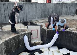 屏縣河川遭工廠廢油污染 最高可罰300萬元