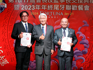 河內台商會交接  新會長致力年輕化數位化