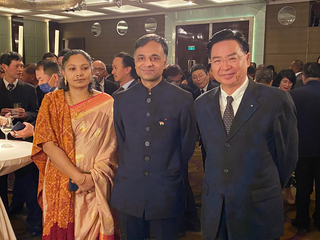 印度駐台代表：見證台灣選舉成就 印台因民主而團結