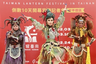 台灣燈會安平燈區2/3啟燈 明華園開幕演出「媽祖」