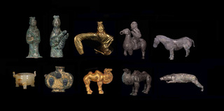 秦始皇帝陵1號陪葬墓  出土黃金舞俑與載柩車