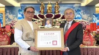 粧佛保存者蔡天民藝師辭世  文化部頒贈旌揚狀