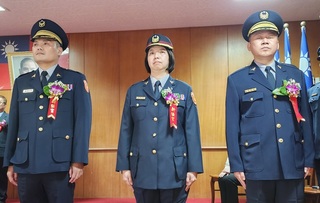 澎湖警局3分局長到任 林皆興盼做好治安等3大工作