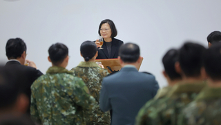 勗勉澎湖部隊  總統：國防預算創新高將持續支持國軍