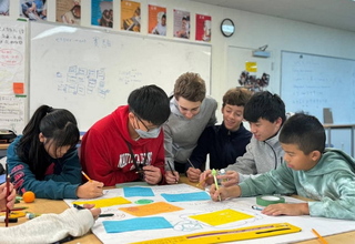 新北桃子腳國中小生赴美交流姊妹校 共學伴讀2週