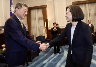 接見美韌力公司  總統：提升台灣國際生醫產業能見度