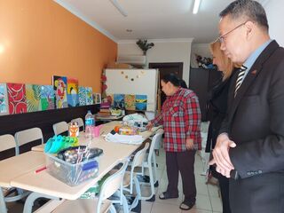 台灣協力送暖  持續關懷土國南部烏克蘭難民孤兒