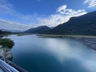 高市荖濃溪河道築堤蓄水近期完工  提升抗旱能力