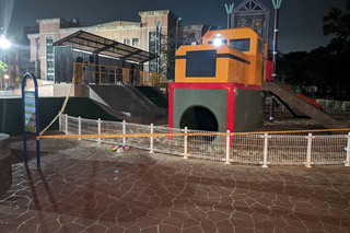 疑使用不當  台南仁德特色遊戲場啟用2天封閉維修