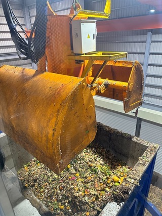 新北高效堆肥廠試運轉 每天處理50公噸廚餘