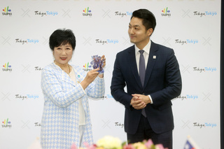 會見小池百合子  蔣萬安：與東京更深入全面來往