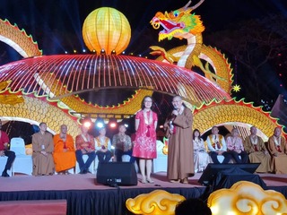 大馬東禪寺點燈 葉非比：呼應台灣扮國際良善力量