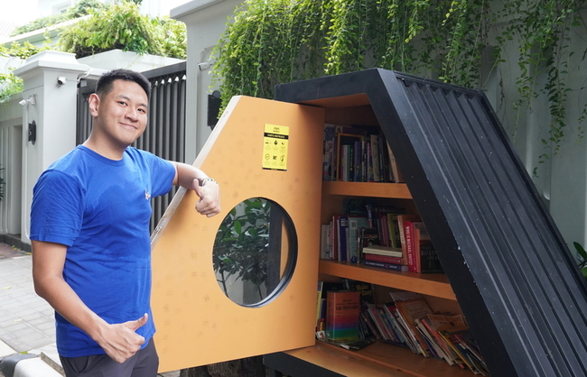 印尼青年愛看書  打造街頭漂書箱推廣閱讀 | 華視新聞