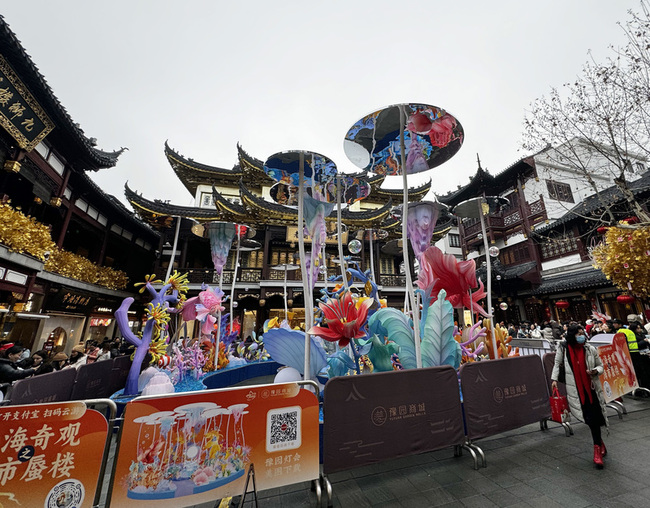 古籍主題拚人氣 上海豫園燈會點燈40天招攬遊客 | 華視新聞