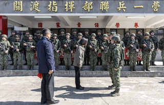 關指部肩負首都安全重任 蔡總統感謝官兵堅守崗位